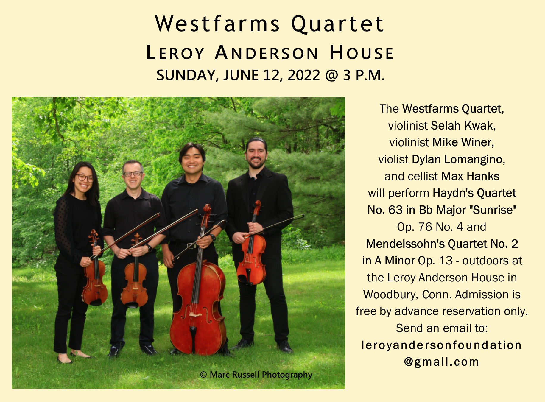 Westfarms-Quartet-Leroy-Anderson-House